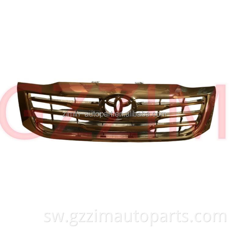 gari mbele grill auto mbele grille mbele chromed bumper grille kwa Vigo 2012